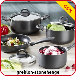 Kochtopf-Set «Stein», Set, 7-teilig