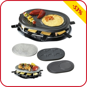 Crêpe-Raclette-Grill «Party»