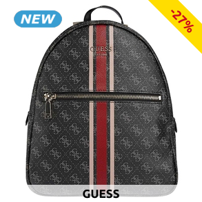 GUESS Rucksack «Monogram Vikky», braun