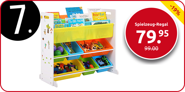 Spielzeug-Regal
