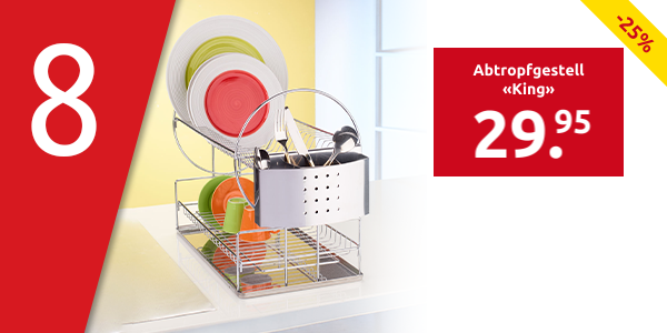 Abtropfgestell «King»