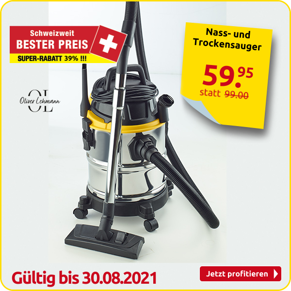 Oliver Lehmann Nass- und Trockensauger mit Gebläsefunktion