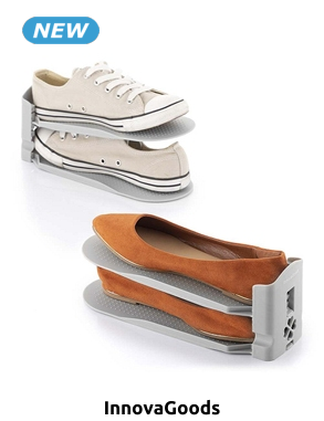 InnovaGoods Schuhablage «Sholzzer», 6er-Set