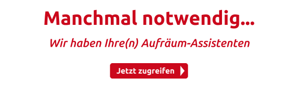 Manchmal notwendig...