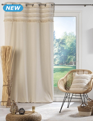 Vorhang «Atlas», 1 Stück, H 240, L 140 cm