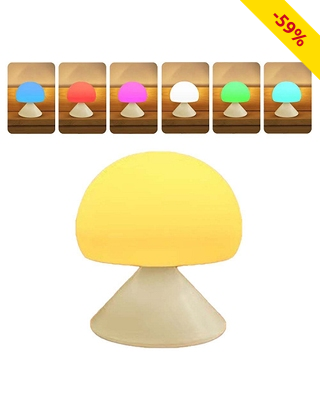 Intelligente Tischlampe, mit Sprachsteuerung, 7 Farben