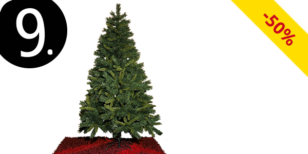 Tannenbaum mit 650 Zweigen, Höhe 180 cm