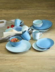 Kombiservice «Blue» für 4 Personen, 16-teilig
