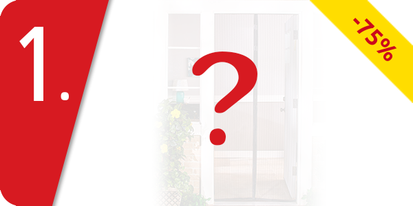 Magnetisches Moskitonetz