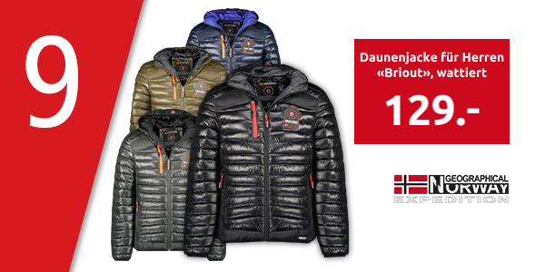 GEOGRAPHICAL NORWAY EXPEDITION Daunenjacke für Herren «Briout», wattiert