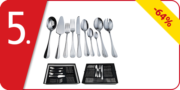 Besteckkoffer «Celia», 70-teilig