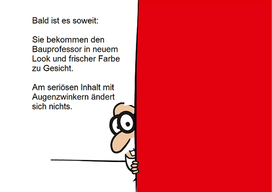 Der neue Bauprofessor...