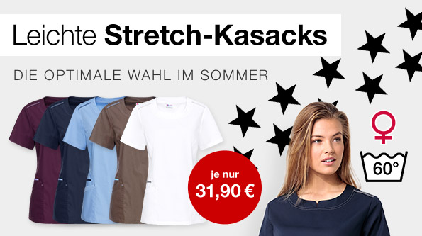 Leichte Stretch-Kasacks - DIE OPTIMALE WAHL IM SOMMER