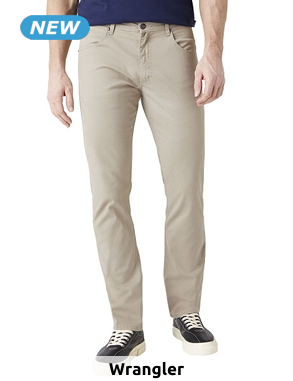 Wrangler Herrenjeans L32, gerader Schnitt, dunkelgrau