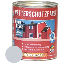 HORNBACH Holzfarbe Wetterschutzfarbe silbergrau 750ml