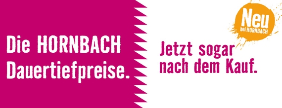 Die HORNBACH Dauertiefpreise