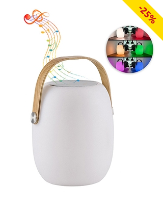 LED-Lampe/Lautsprecher «Music Lamp», 2-in-1