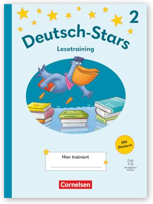 Deutsch-Stars Lesetraining Ausgabe 2025, 2. Schuljahr