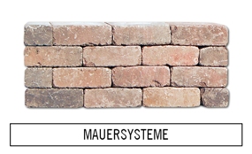 Sortiment Mauersysteme