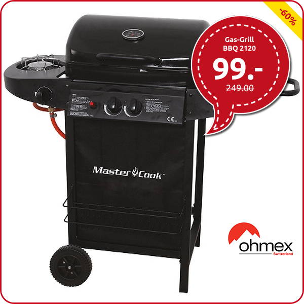 Gas-Grill BBQ 2120 von Ohmex