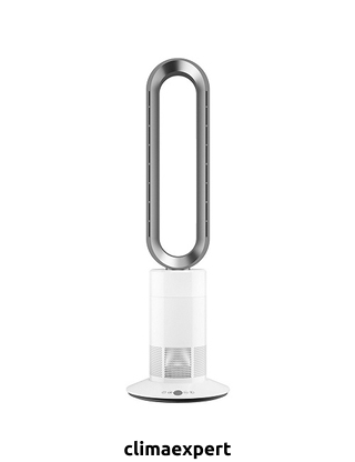 Climaexpert Bladeless-Ventilator «Air Breeze Silver», 15-40 m²