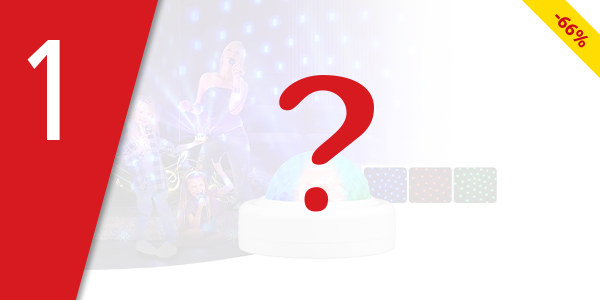 LED-Leuchte «Party Light», 1 Stück