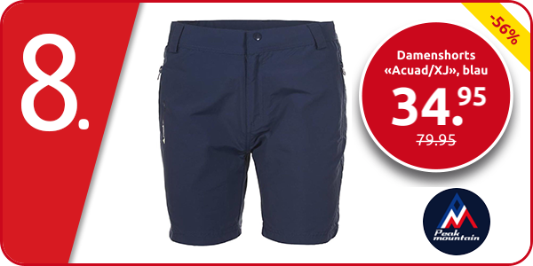 Peak Mountain Damenshorts «Acuad/XJ», blau