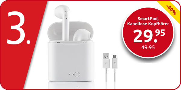 SmartPod, Kabellose Kopfhörer