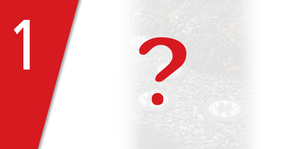 Solarlampen LED-Scheiben, 4 Stück