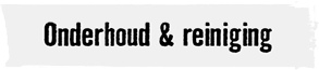 Onderhoud & reiniging | HORNBACH