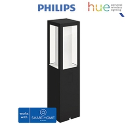 PHILIPS Hue White and Color ambiance LED tuinpaal Impress zwart 24V (excl. transformator) | HORNBACH