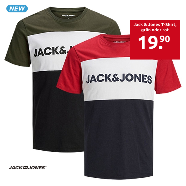 Jack & Jones T-Shirt, grün