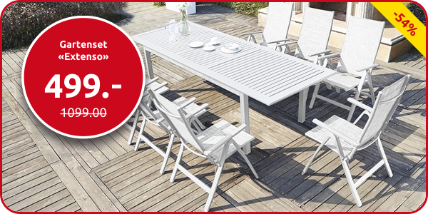 Gartenset «Extenso», 9-teilig