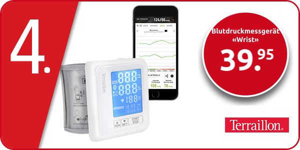 Terraillon Blutdruckmessgerät «Wrist»