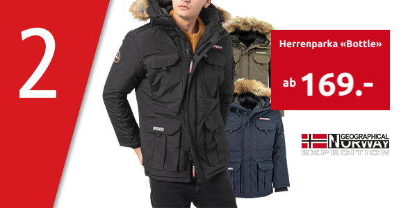 Herrenparka «Bottle», Geographical Norway