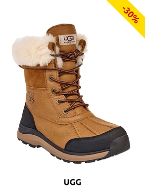 UGG Winterstiefel aus Leder «Adirondack», beige