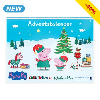Adventskalender «Peppa Pig», 24 Spielfiguren