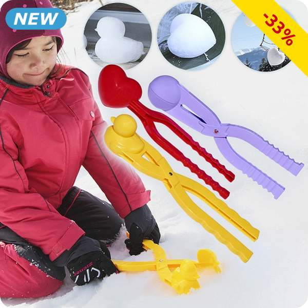 Schneeballzange, 3 Stück