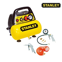 STANLEY Compressor DN200/8/6 (incl. 6-delige accessoireset) | HORNBACH