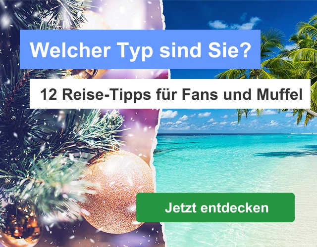 Die 12 besten Ideen für Ihren Weihnachtsurlaub