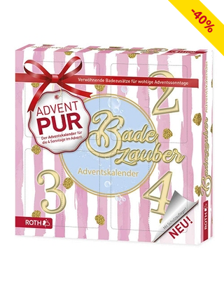 Adventskalender «Badezauber», für 4 Sonntage