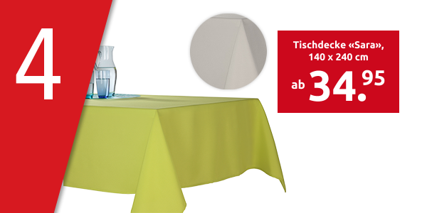 Tischdecke «Sara», 140 x 240 cm