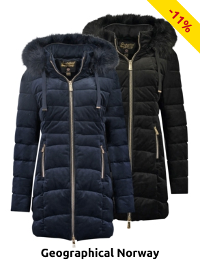 Geographical Norway Damen-Parka «Bilove Lady long», marine