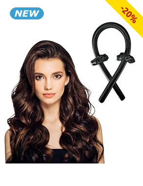 Lockenwickler im 4er-Set, mit Haargummis