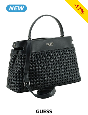 GUESS Handtasche «Sicilia», schwarz