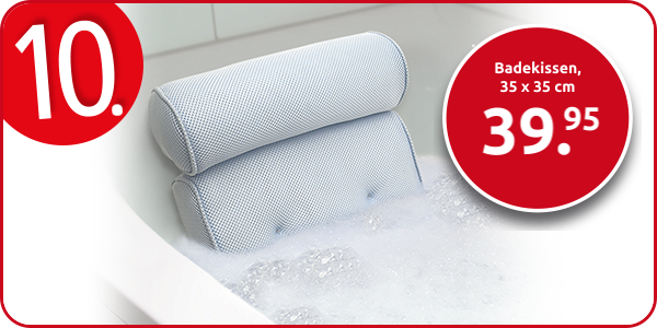 Badekissen, 35 x 35 cm