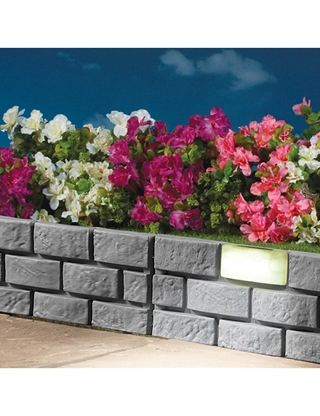 Solar-Beetumrandung, 4-teilig