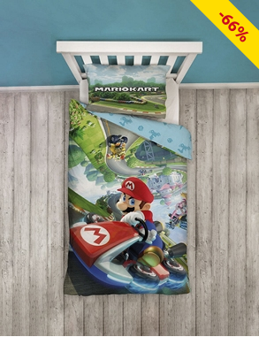 Garnitur für Kinder Double Face, 160 x 210 cm + 65 x 100 cm, «Mario»