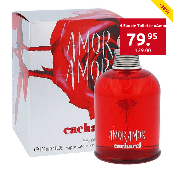 Cacharel Eau de Toilette «Amor Amor», für SIE, 100 ml