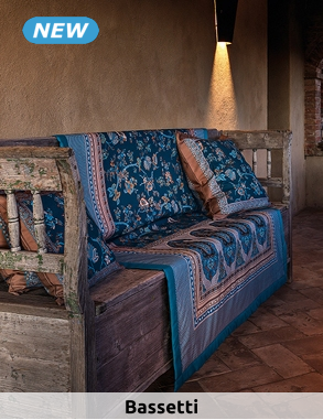 Bassetti Steppdecke «Genova» 135 x 190 cm, blau